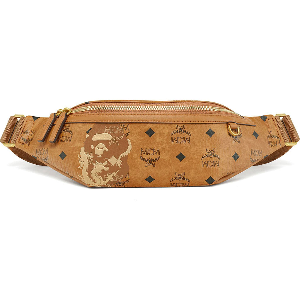 BAPE X MCM BELT BAG