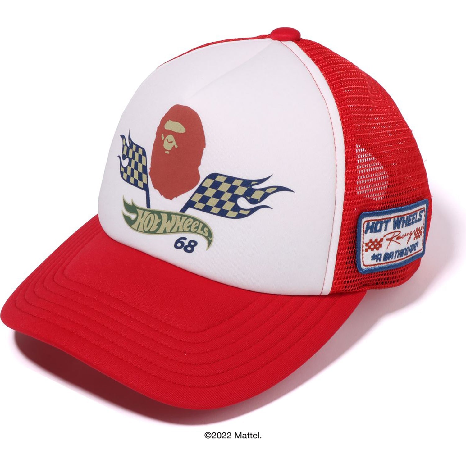 BAPE X HOT WHEELS MESH CAP MENS