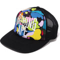 MULTI CAMO NYC LOGO MESH CAP MENS