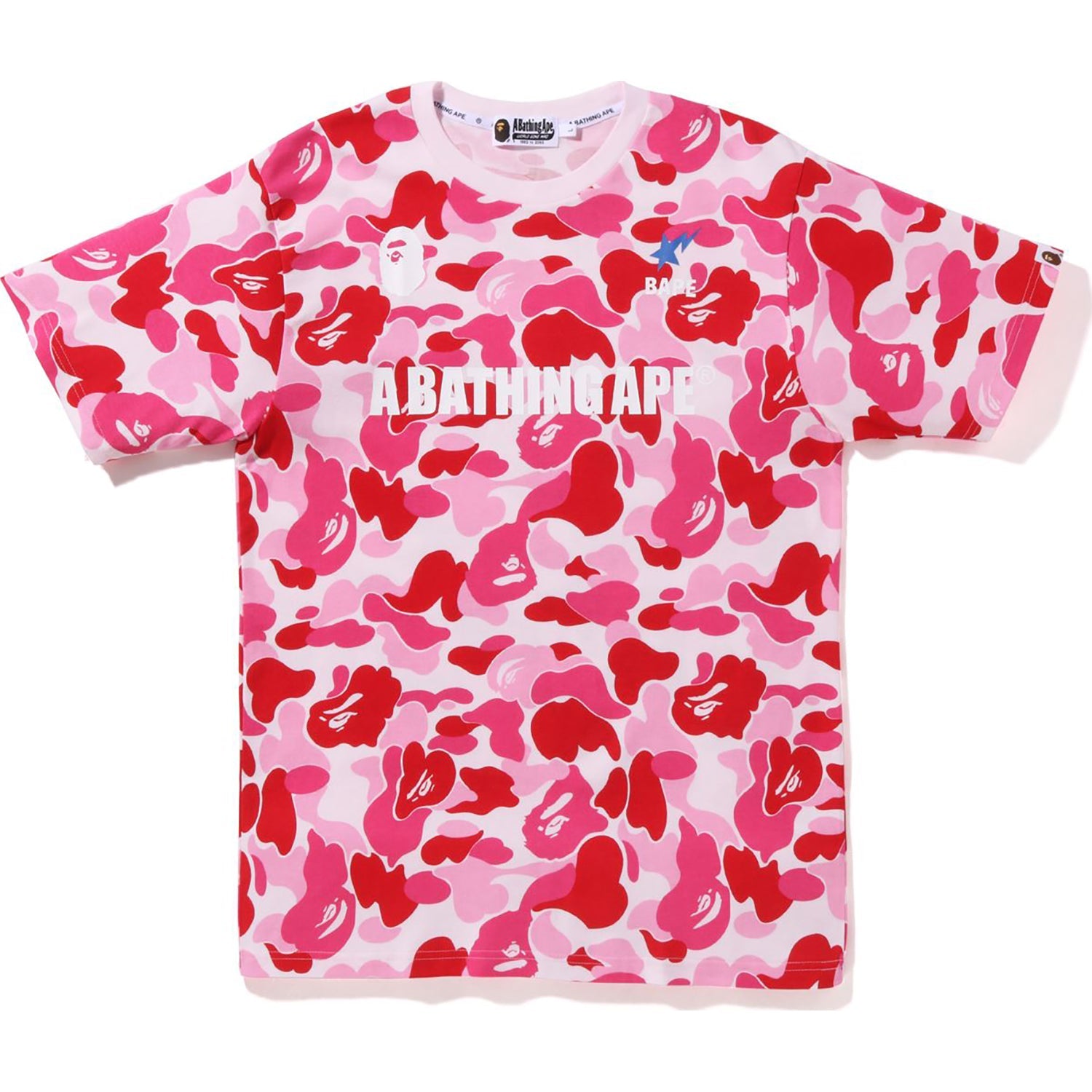 BIG ABC CAMO A BATHING APE TEE MENS