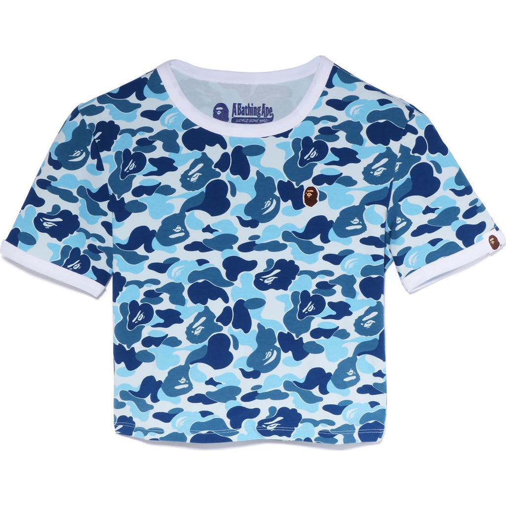 ONE POINT ABC CAMO TRIM TEE LADIES
