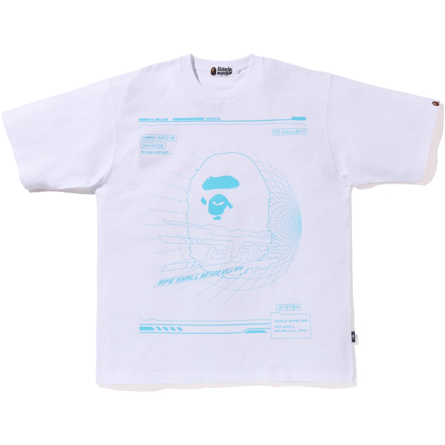 BATHING APE RELAXED FIT TEE MENS