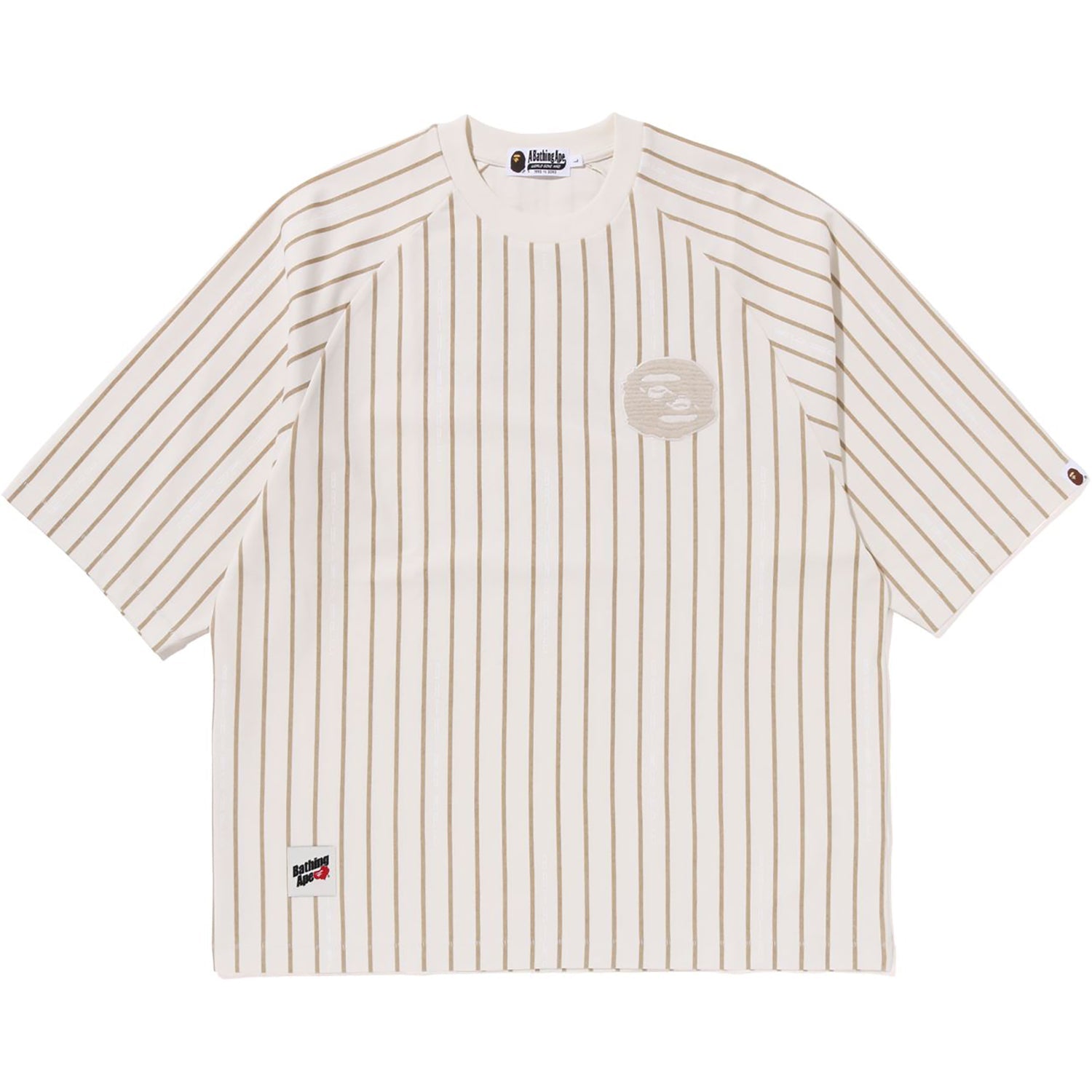 WORKER STRIPE RAGLAN SLEEVE TEE MENS