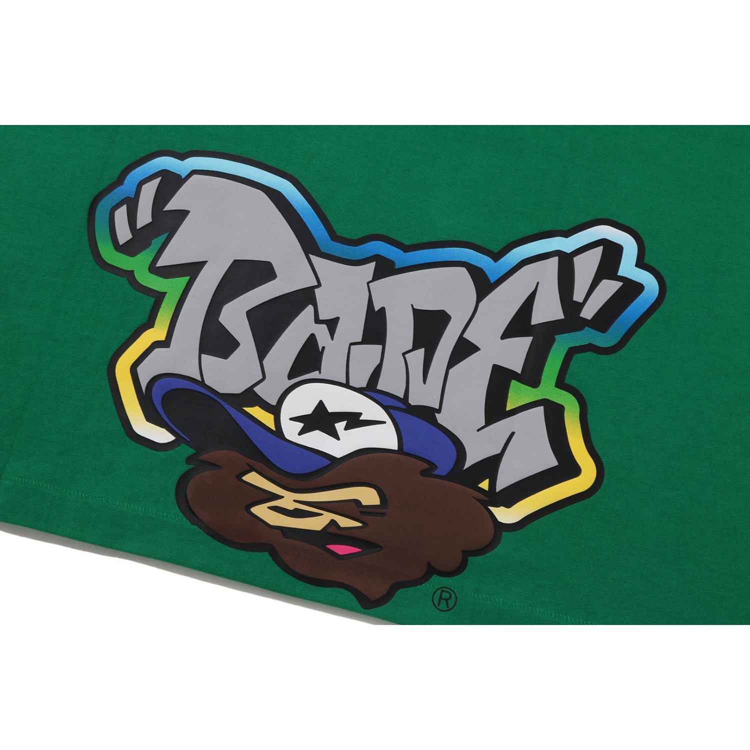 GRAFFITI BRUSH APPLIQUE TEE MENS