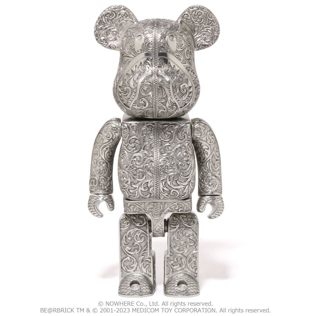 BAPE X ROYAL SELANGOR SHARK BE@RBRICK 400%