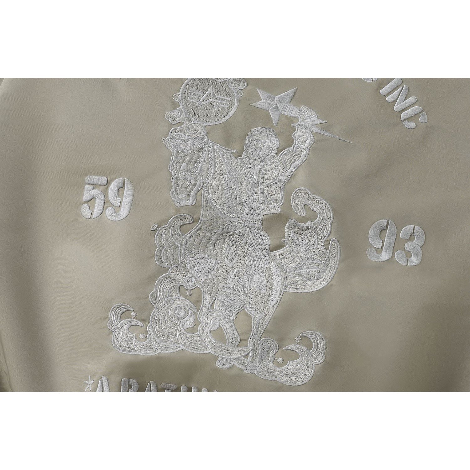 BAPE X ALPHA INDUSTRIES MA-1 JACKET MENS