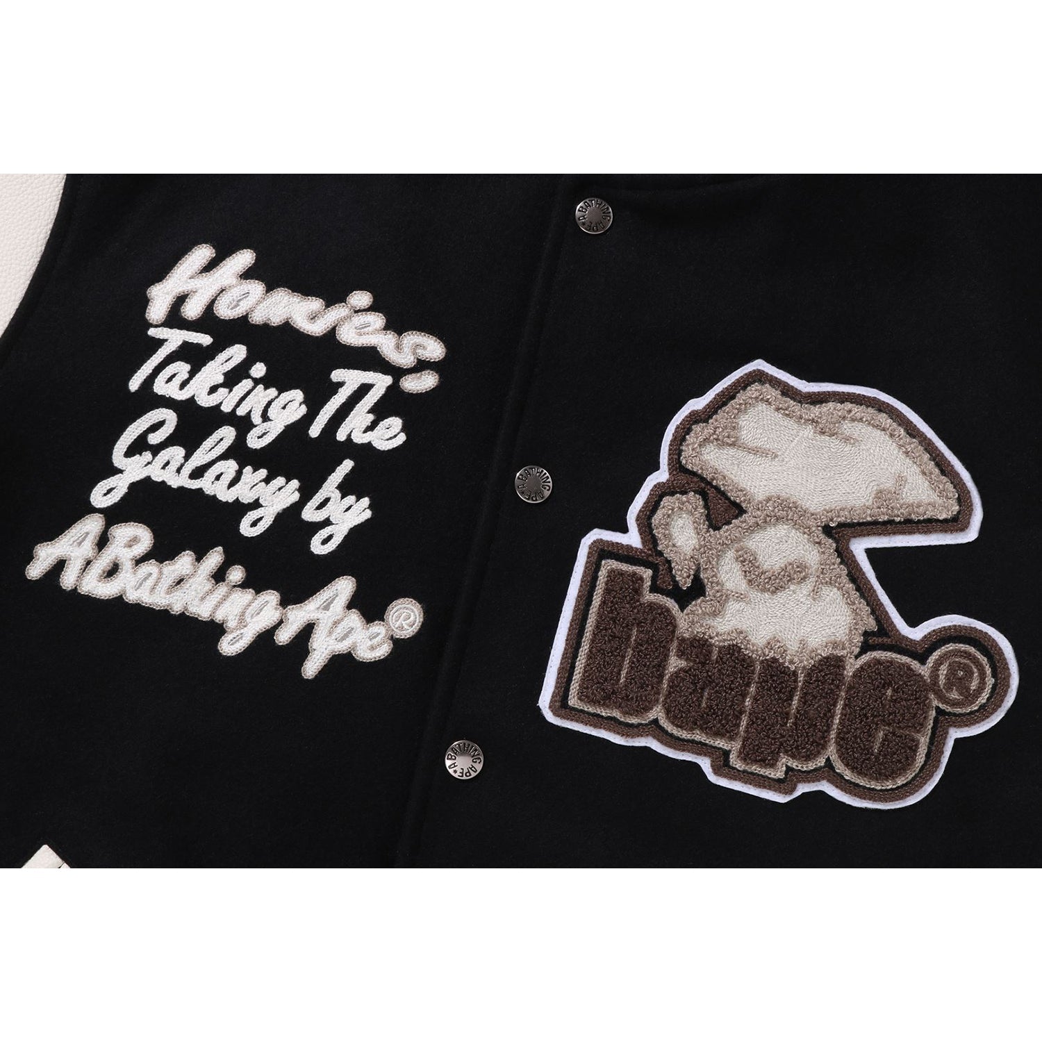 BATHING APE VARSITY JACKET MENS