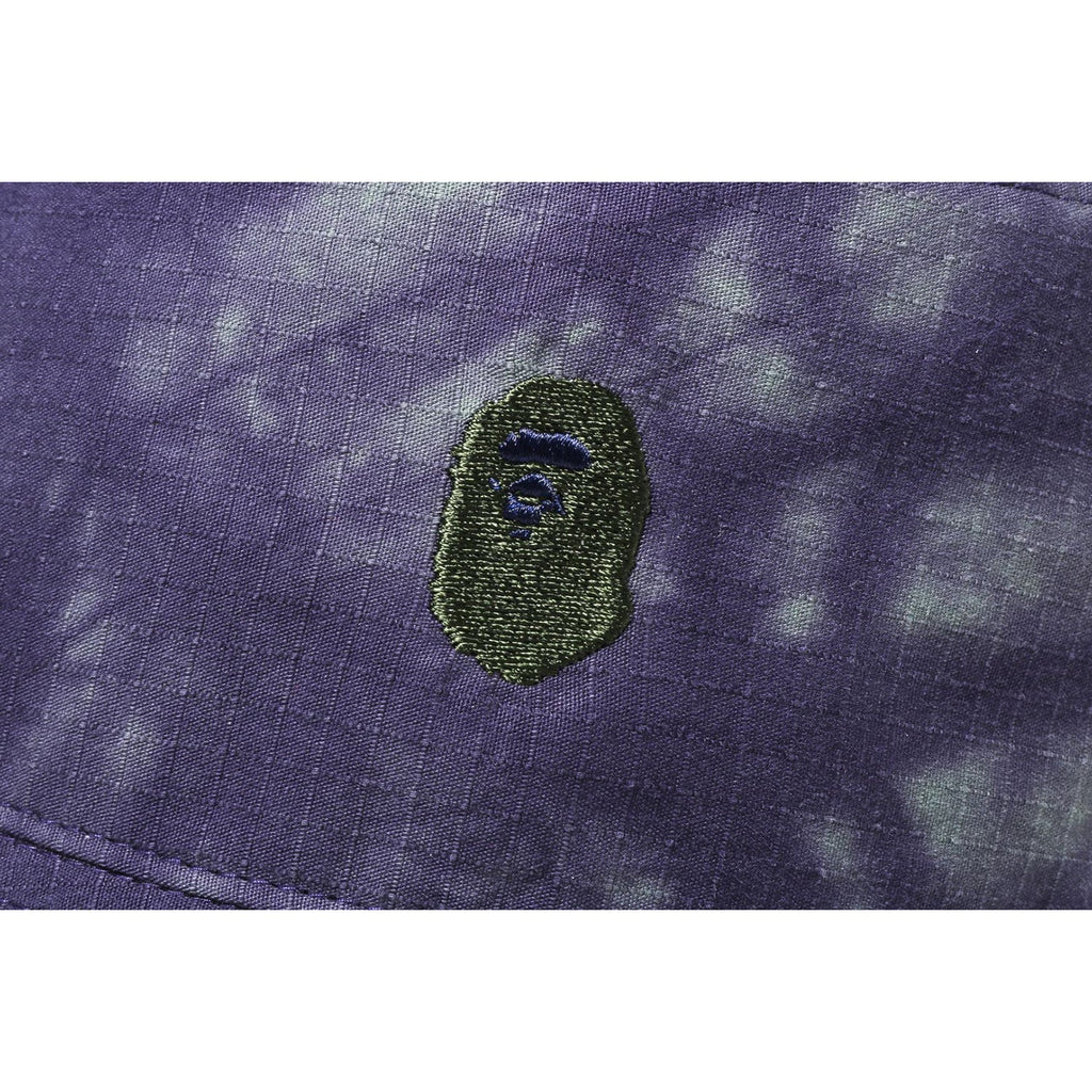 TIE DYE ONE POINT BUCKET HAT MENS
