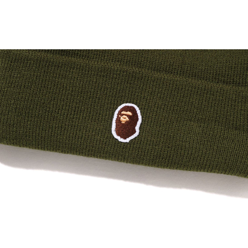 APE HEAD ONE POINT NEW ERA KNIT CAP MENS