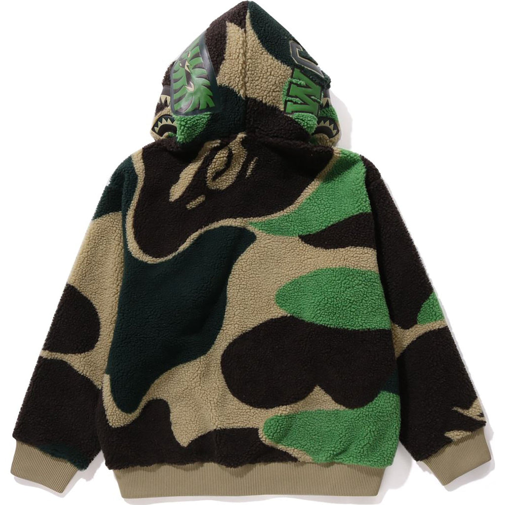 MEGA ABC CAMO SHARK BOA HOODIE JACKET MENS