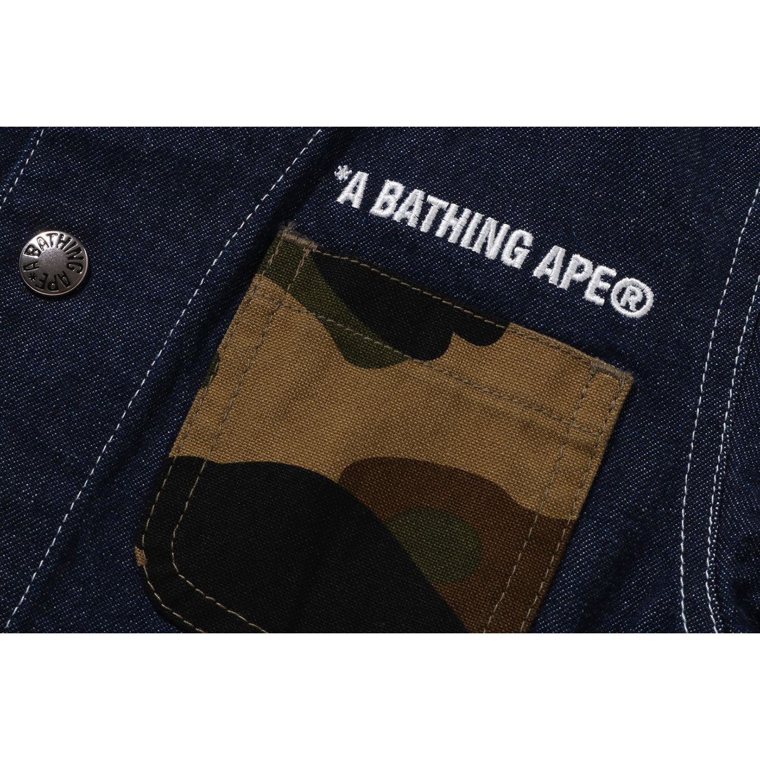 1ST CAMO POCKET DENIM COVERALL JACKET KIDS