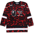 BAPE X FAZE CLAN HOCKEY L/S TEE MENS