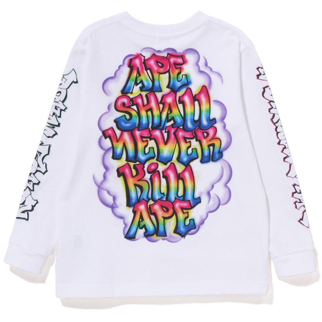 BK15TH ANNIVERSARY X READYMADE SPRAY L/S TEE KIDS