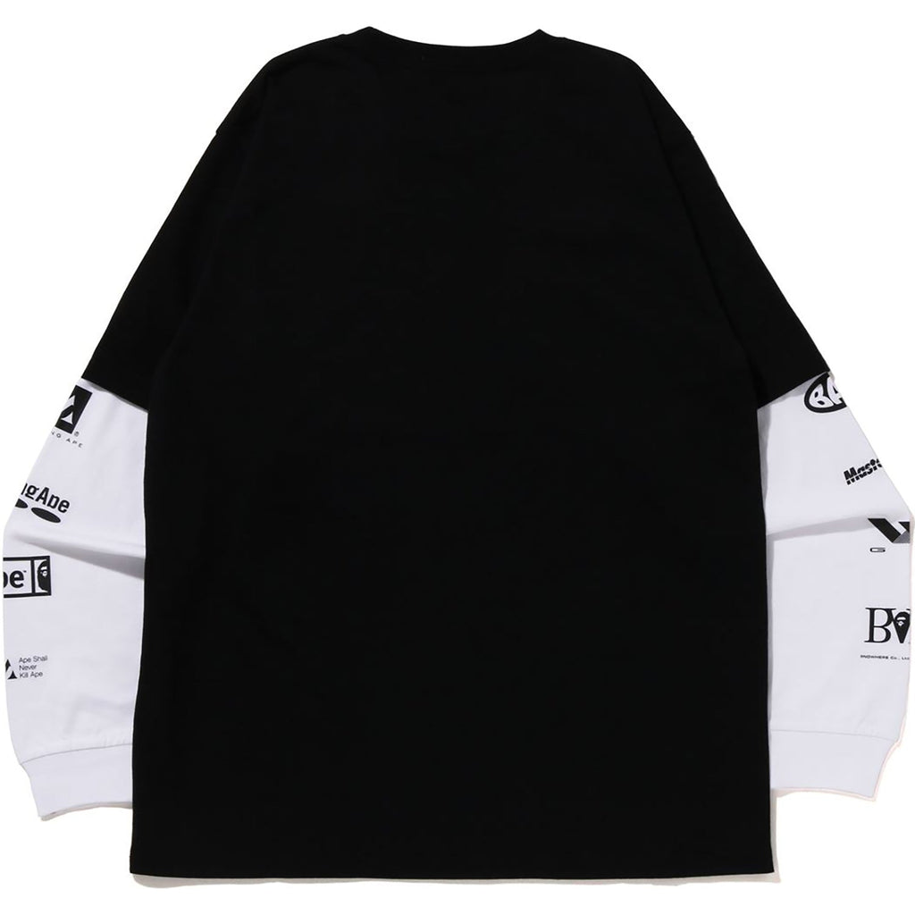 BAPE STA LAYERED L/S TEE MENS