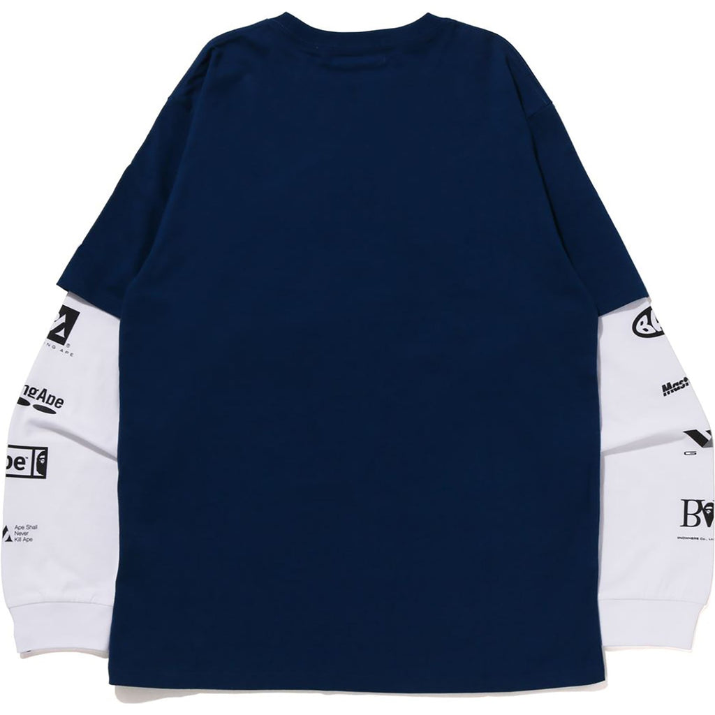 BAPE STA LAYERED L/S TEE MENS