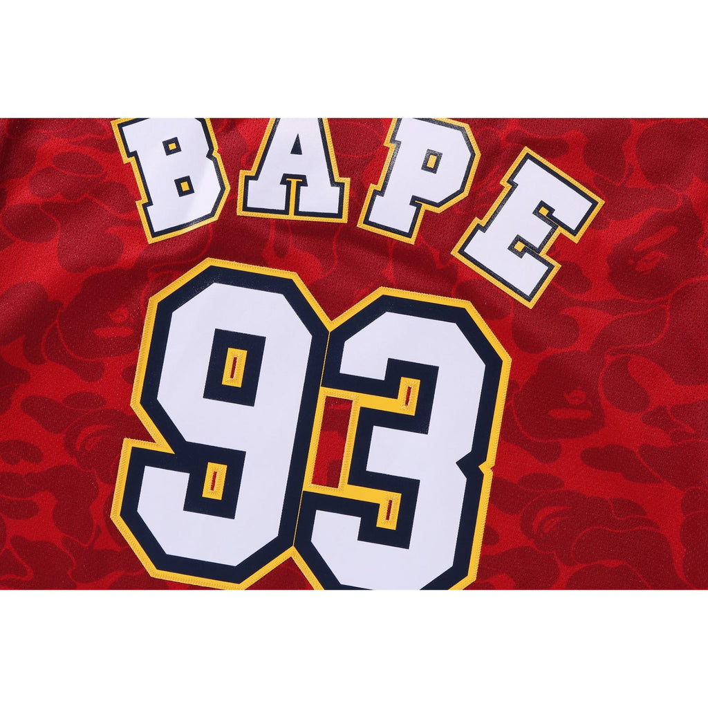 BAPE X MITCHELL & NESS NHL FLORIDA PANTHERS MESH HOCKEY JERSEY L/S TEE MENS