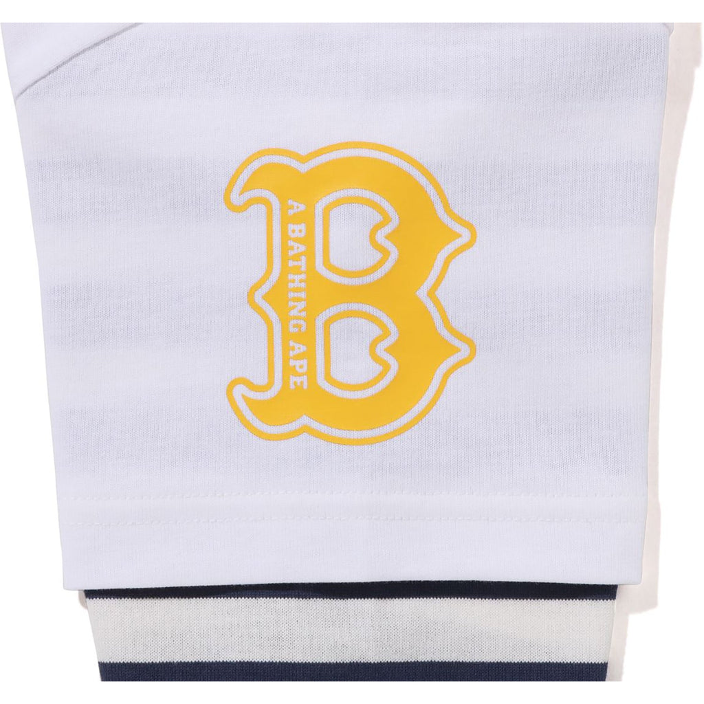 COLLEGE MULTI LOGO LAYERED L/S TEE KIDS