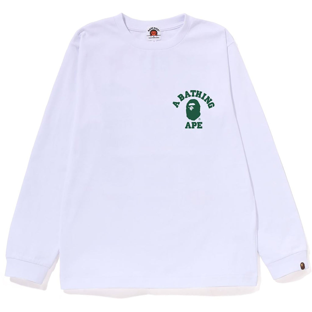 LIQUID CAMO APE HEAD L/S TEE JR KIDS