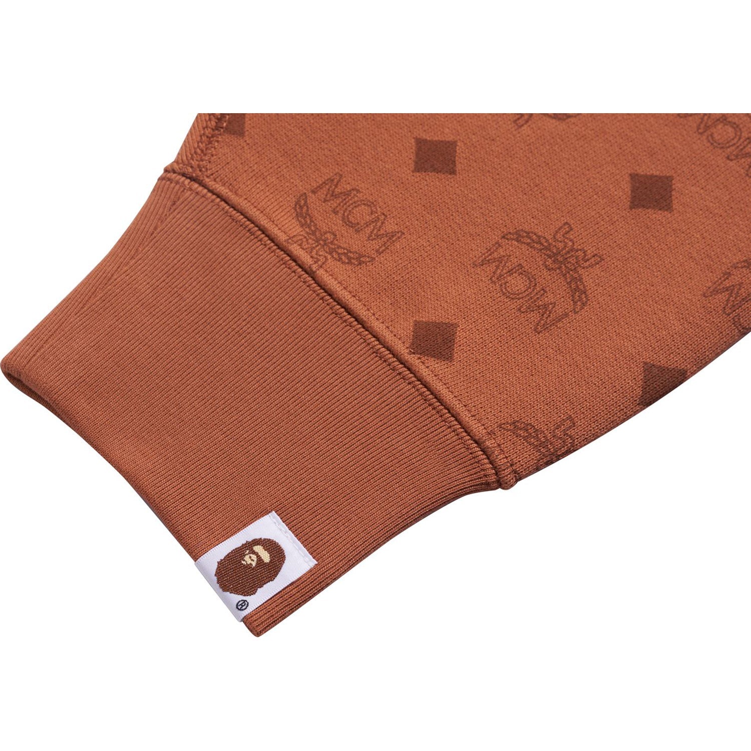 BAPE X MCM SHARK PULLOVER HOODIE MENS