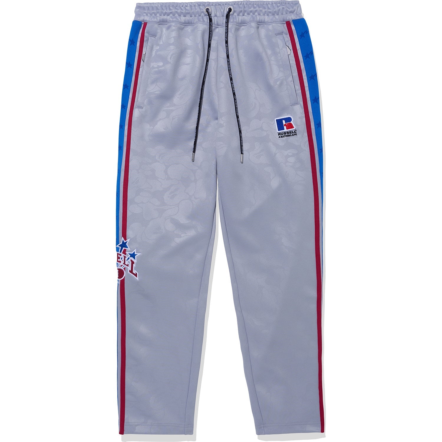 BAPE X RUSSELL TRACK PANTS MENS