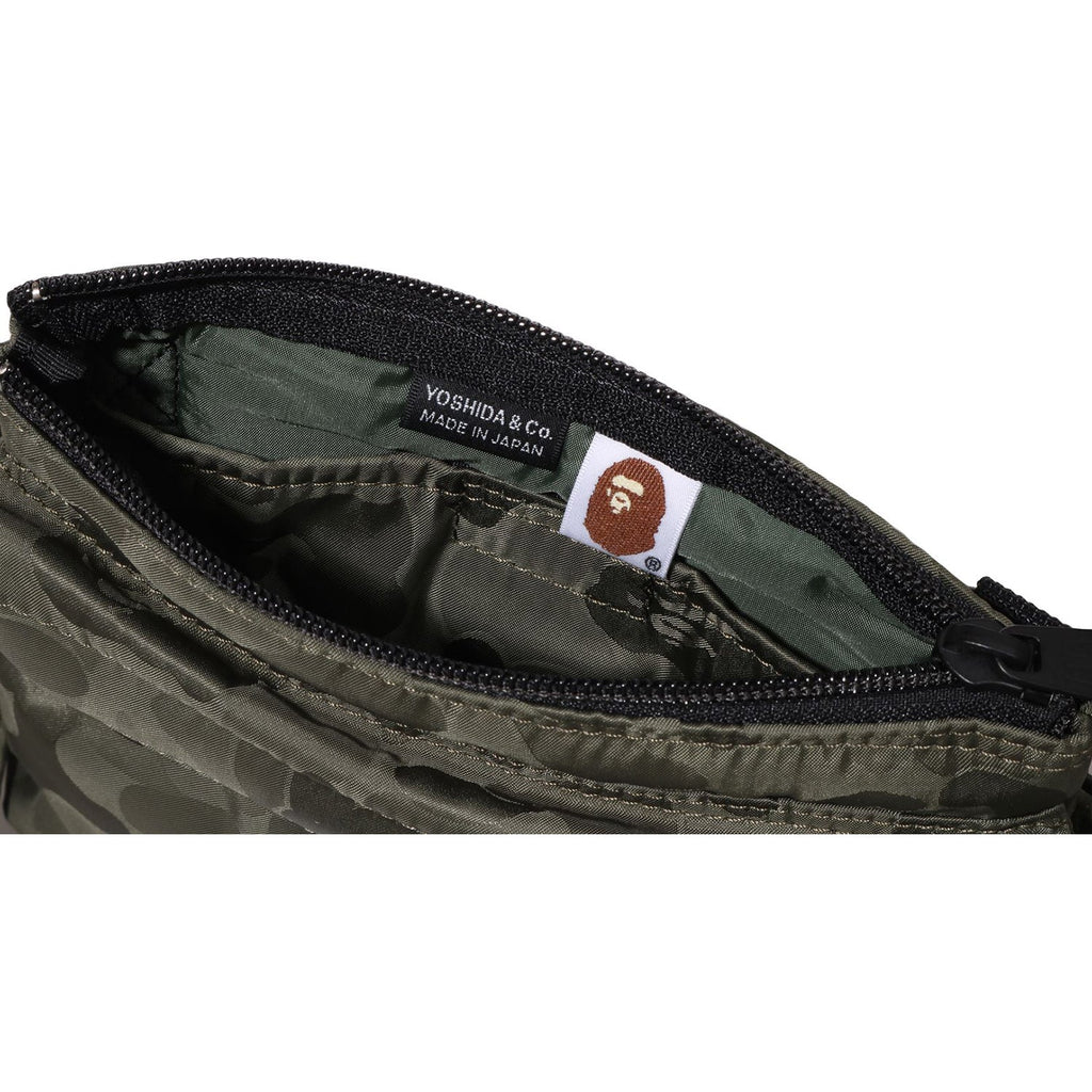 BAPE X PORTER SOLID CAMO SHOULDER POUCH MENS