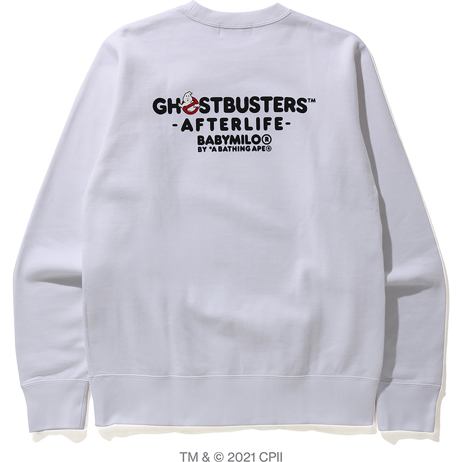 BAPE X GHOSTBUSTERS APE HEAD CREWNECK MENS