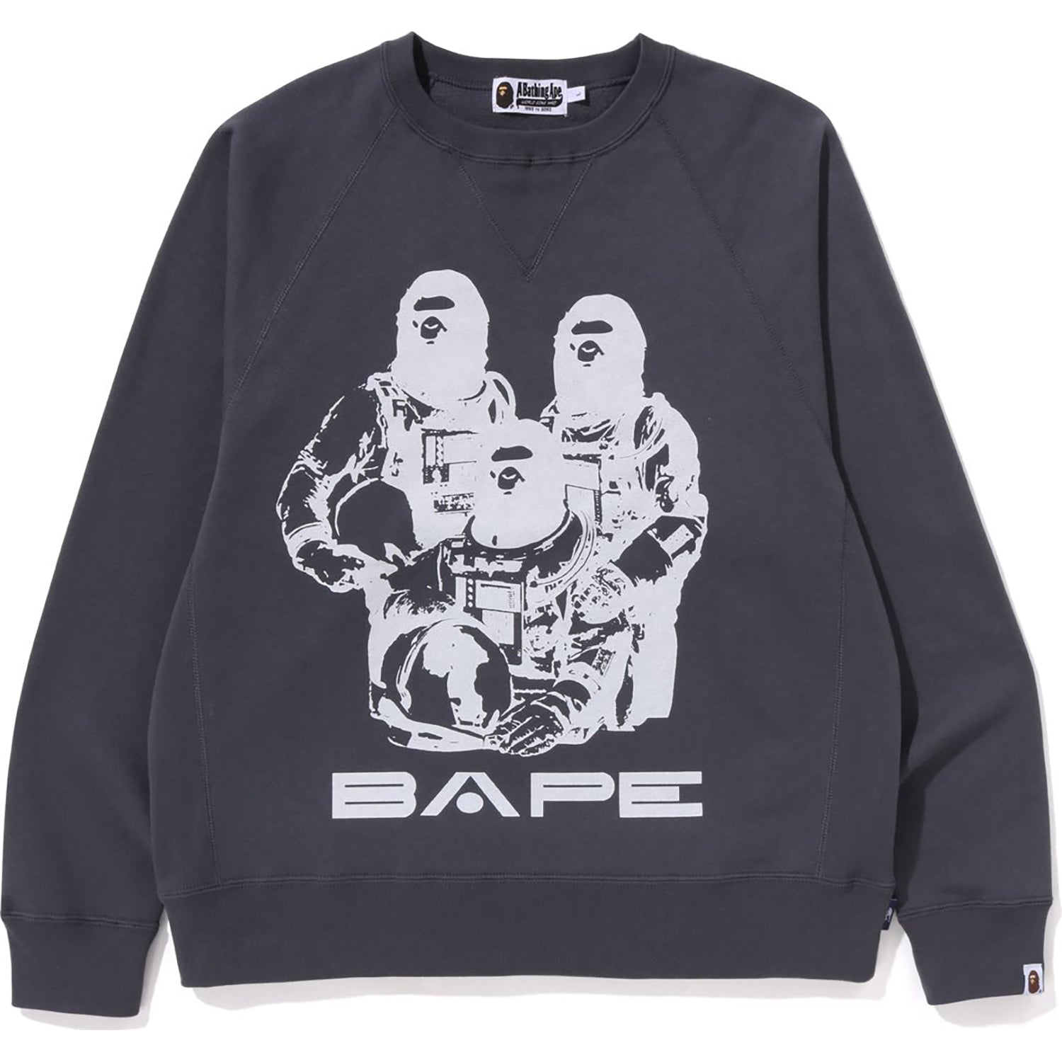 BAPE RELAXED FIT CREWNECK MENS