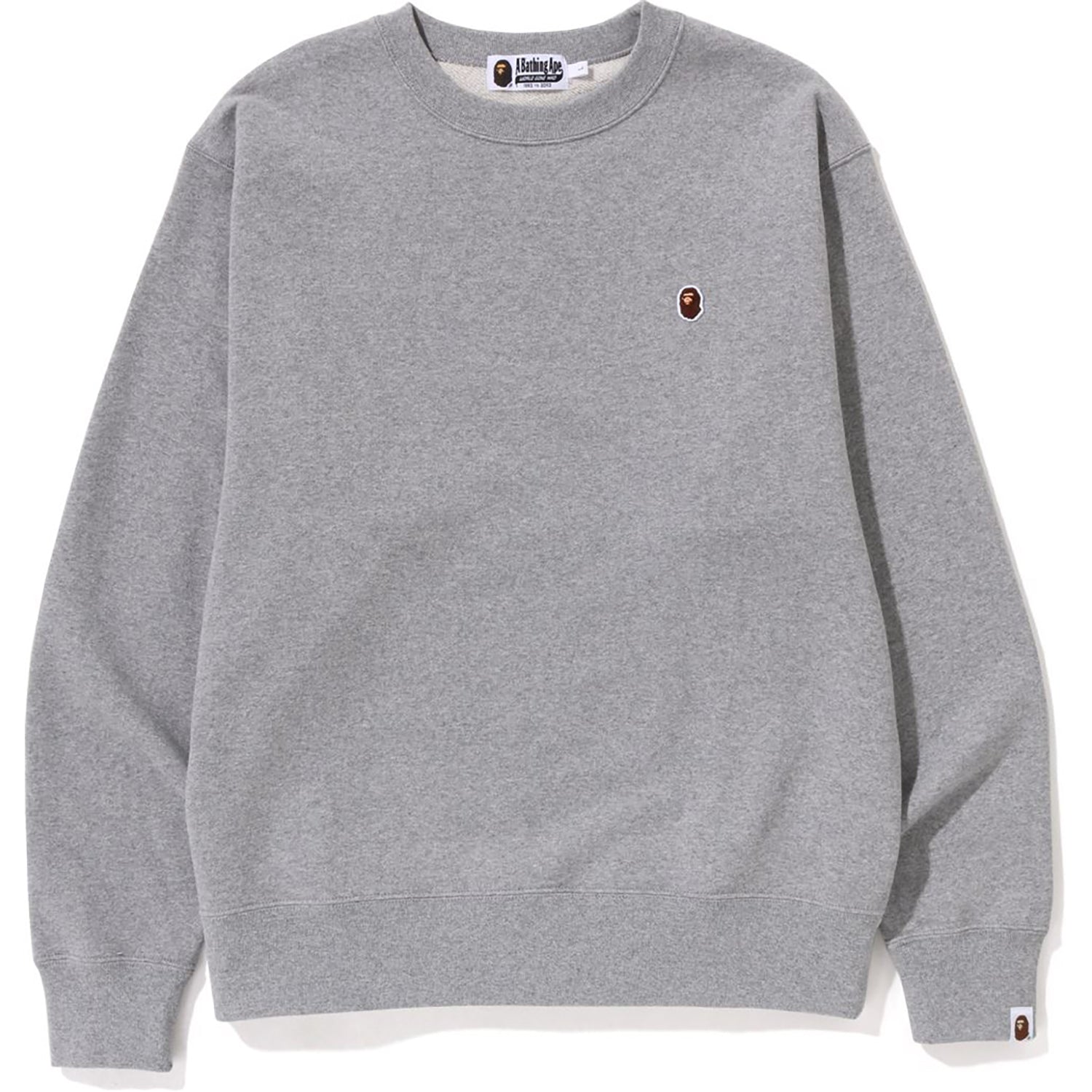 APE HEAD ONE POINT RELAXED FIT CREWNECK MENS