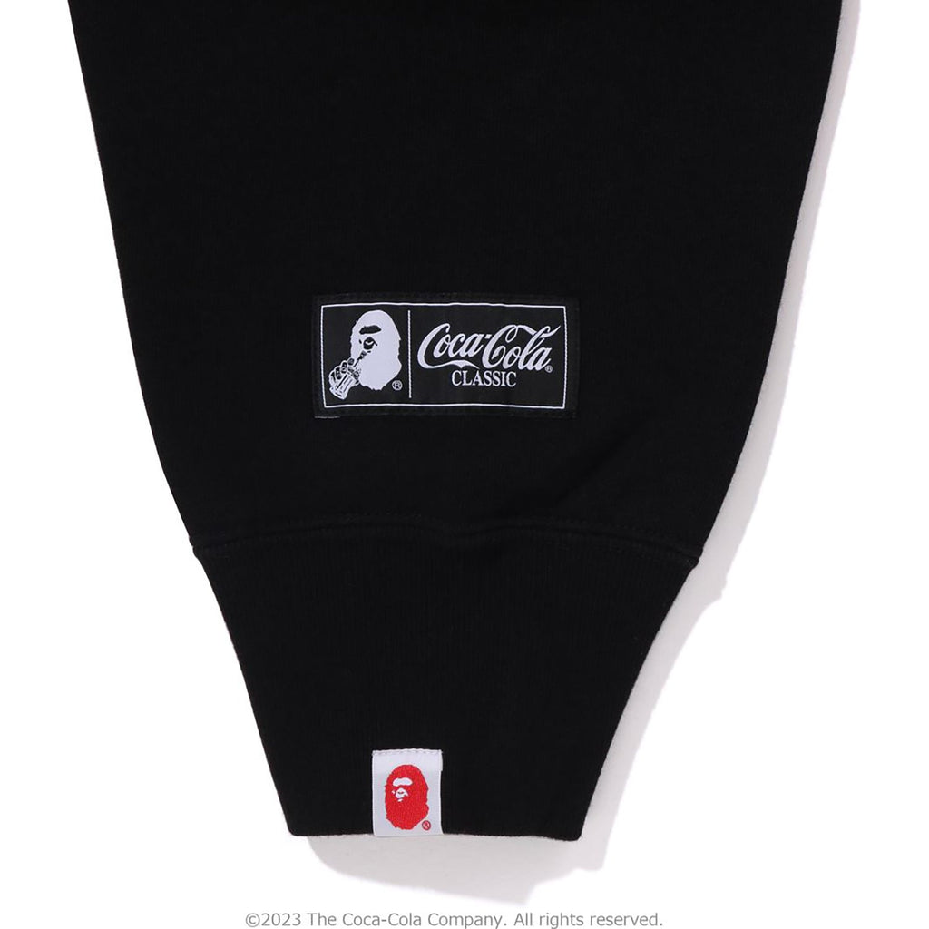 BAPE X COCA-COLA APE HEAD CREWNECK RELAXED FIT MENS