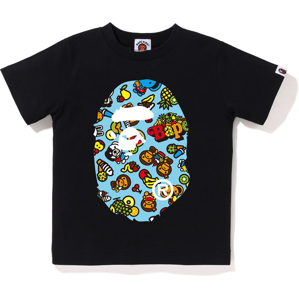 BABY MILO MIXED FRUIT BIG APE HEAD TEE KIDS