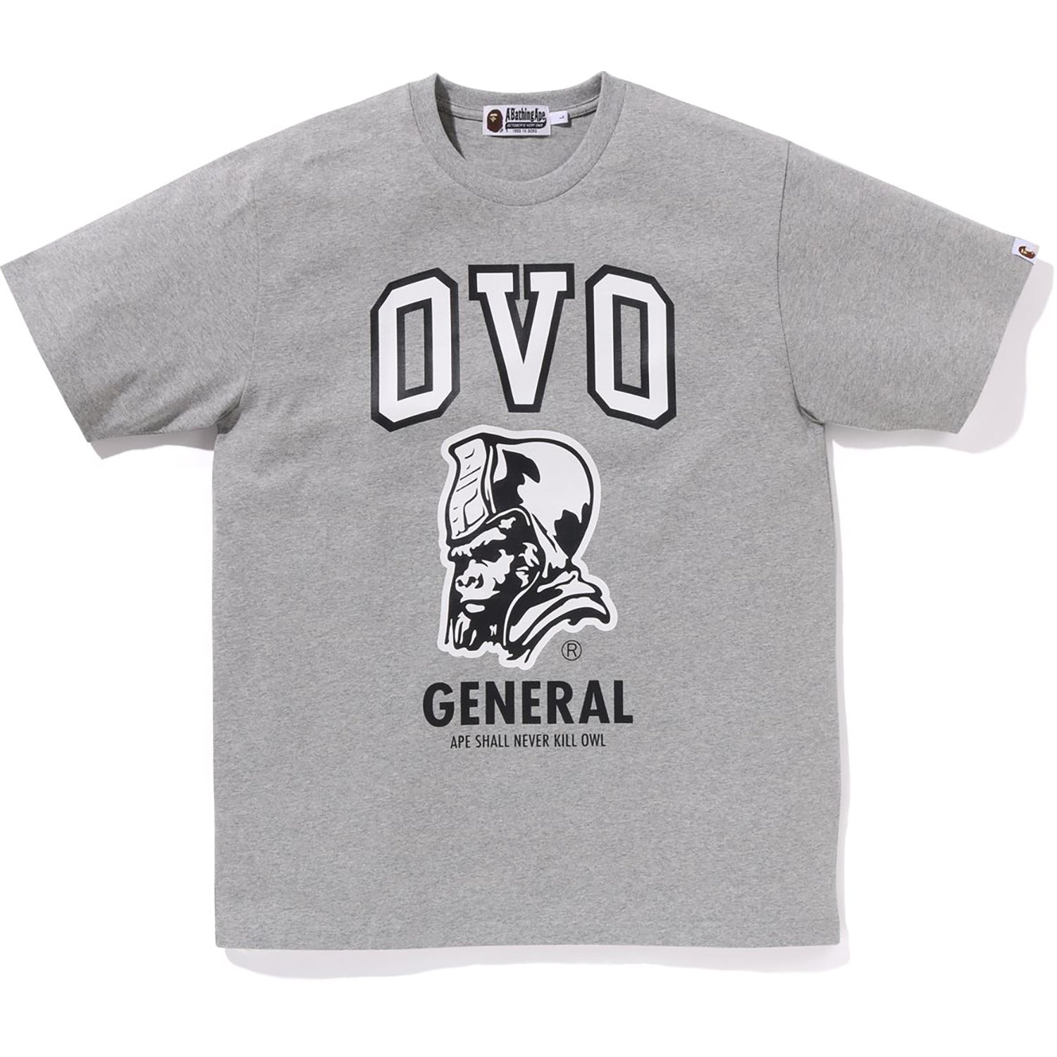 BAPE X OVO GENERAL TEE MENS