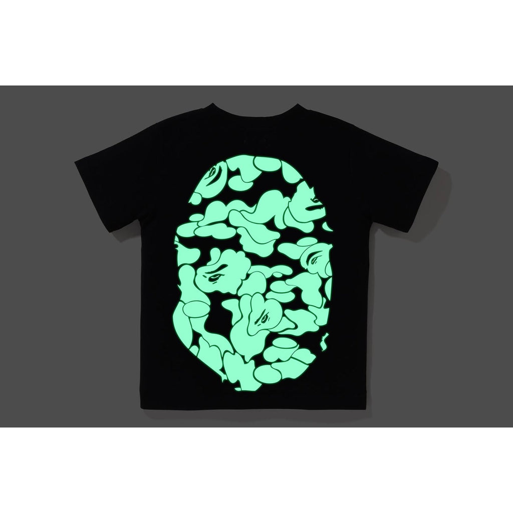 GLOW IN THE DARK CAMO BIG APE HEAD TEE KIDS