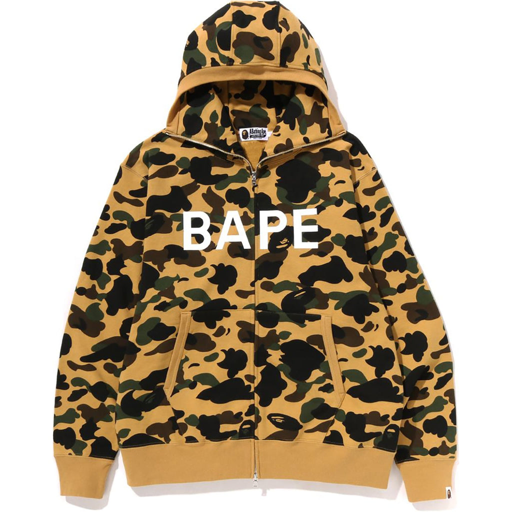 1ST CAMO FULL ZIP HOODIE MENS