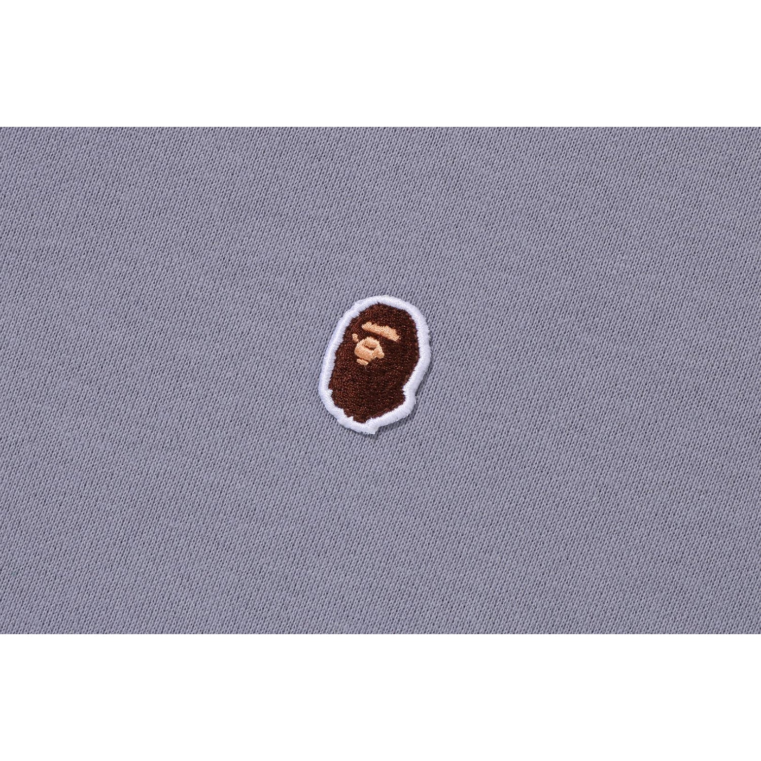 APE HEAD ONE POINT OVERSIZED FULL ZIP HOODIE LADIES