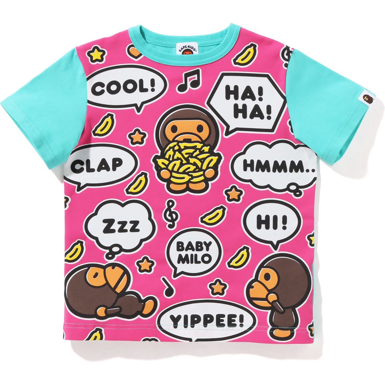 BIG BABY MILO SPEECH BALLOON TEE KIDS