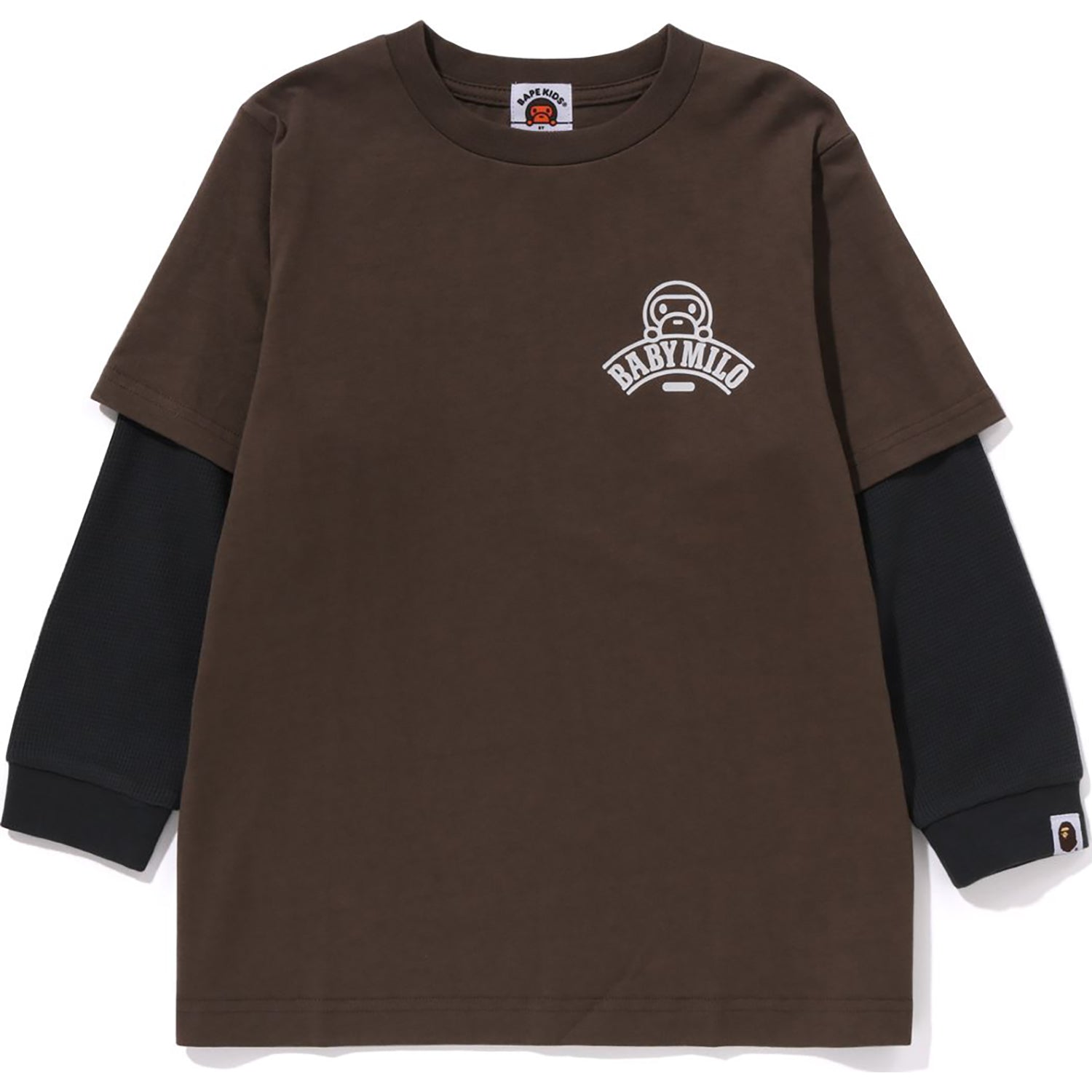BABY MILO LAYERED L/S TEE LOOSE FIT KIDS