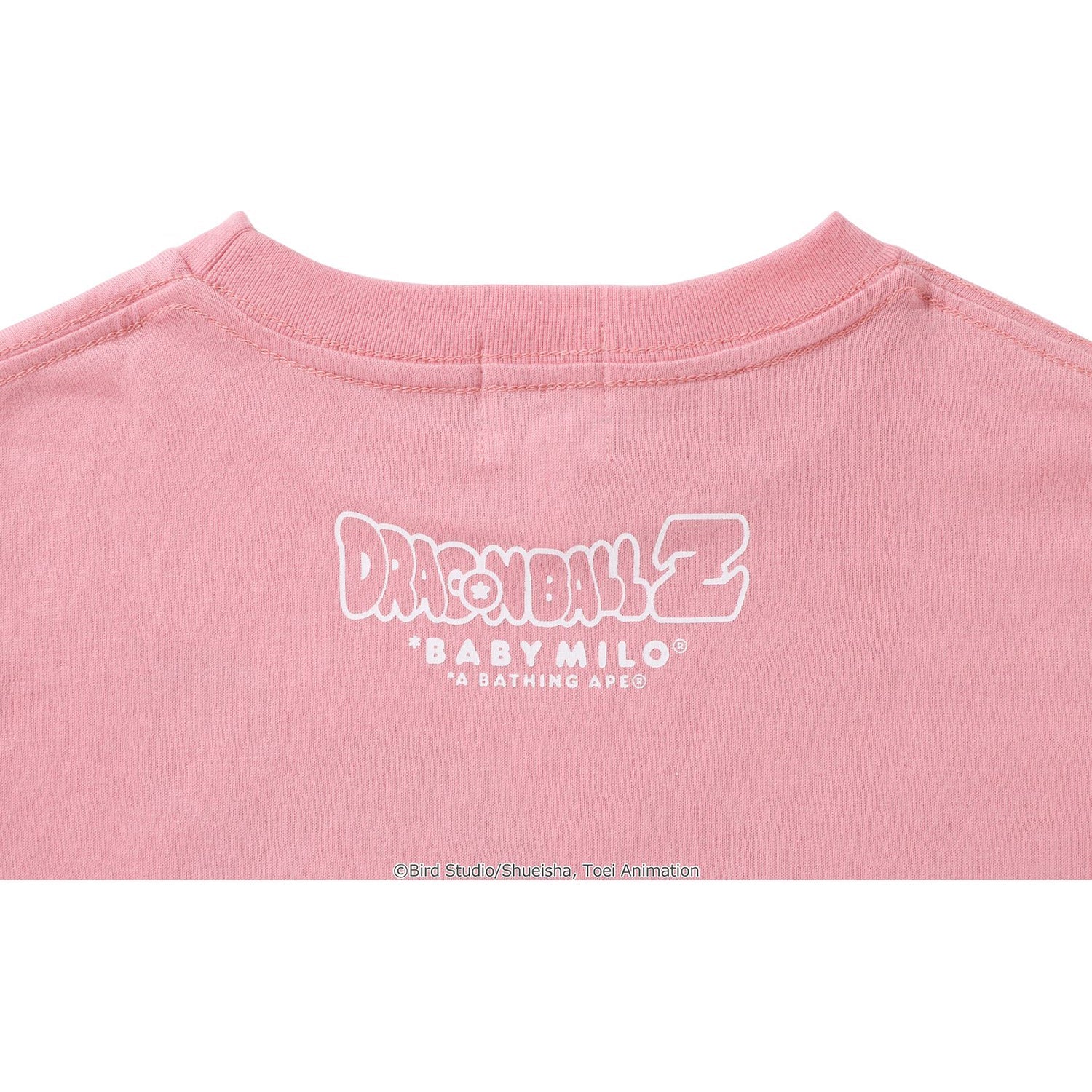 BAPE X DRAGON BALL Z MAJIN BUU & MR. SATAN BABY MILO TEE KIDS