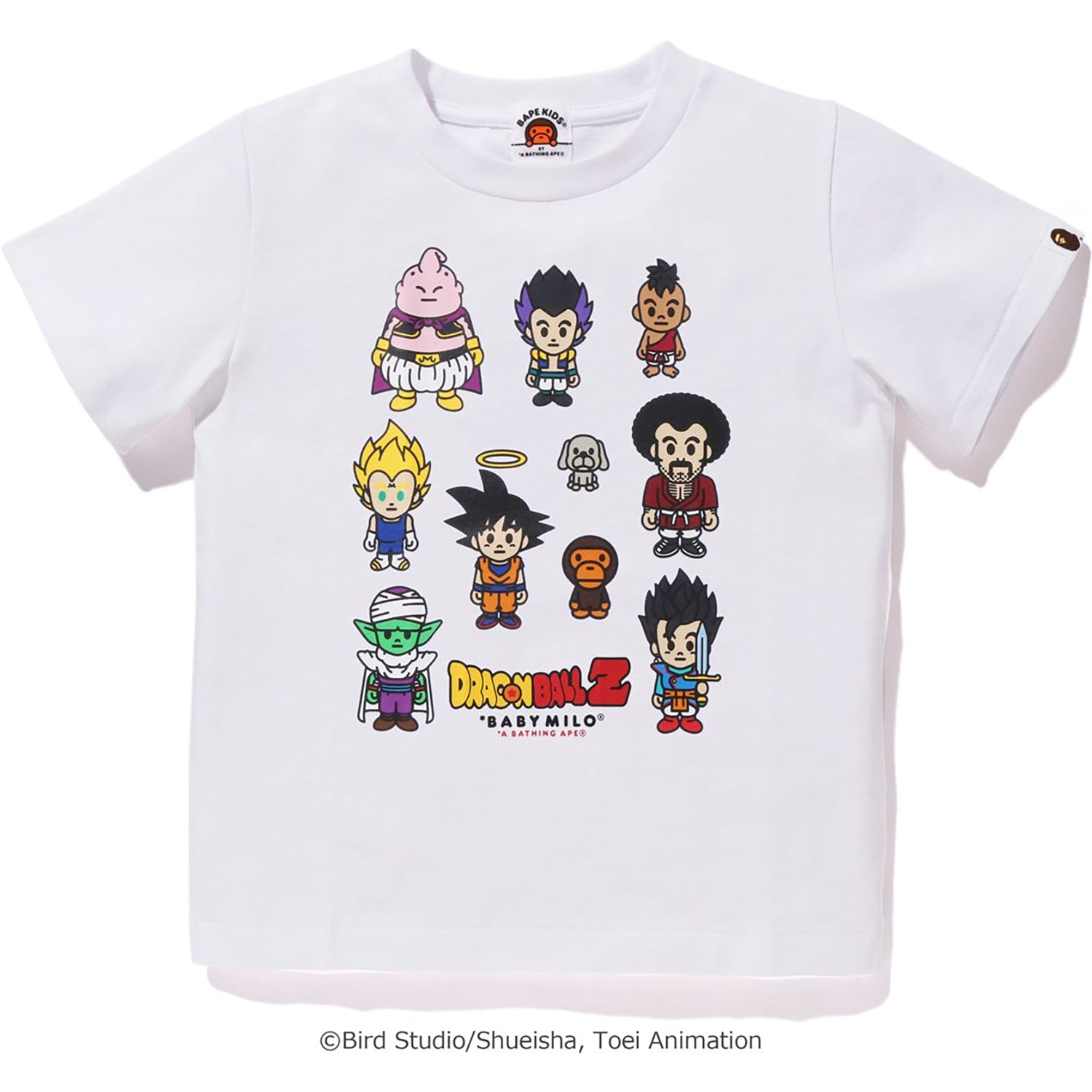 BAPE X DRAGON BALL Z BABY MILO TEE KIDS