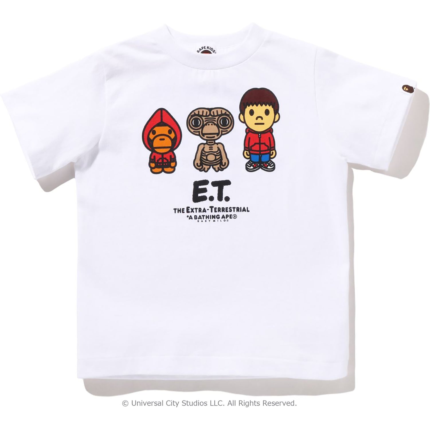 BAPE X E.T. BABY MILO TEE KIDS