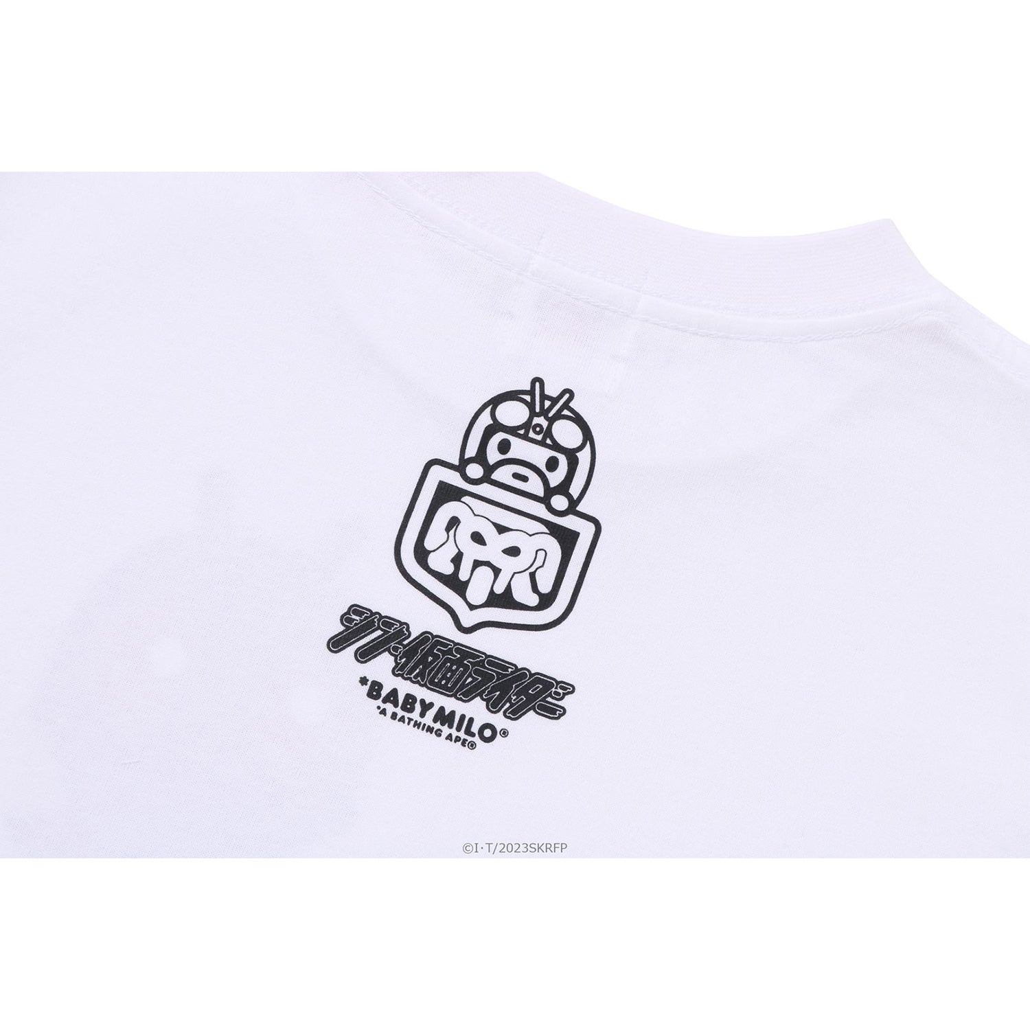 BAPE X SHIN KAMEN RIDER NO.2 BABY MILO TEE KIDS