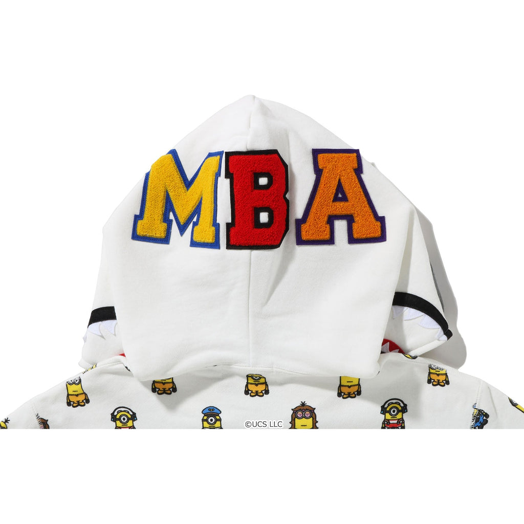 MINIONS SHARK FULL ZIP HOODIE MENS