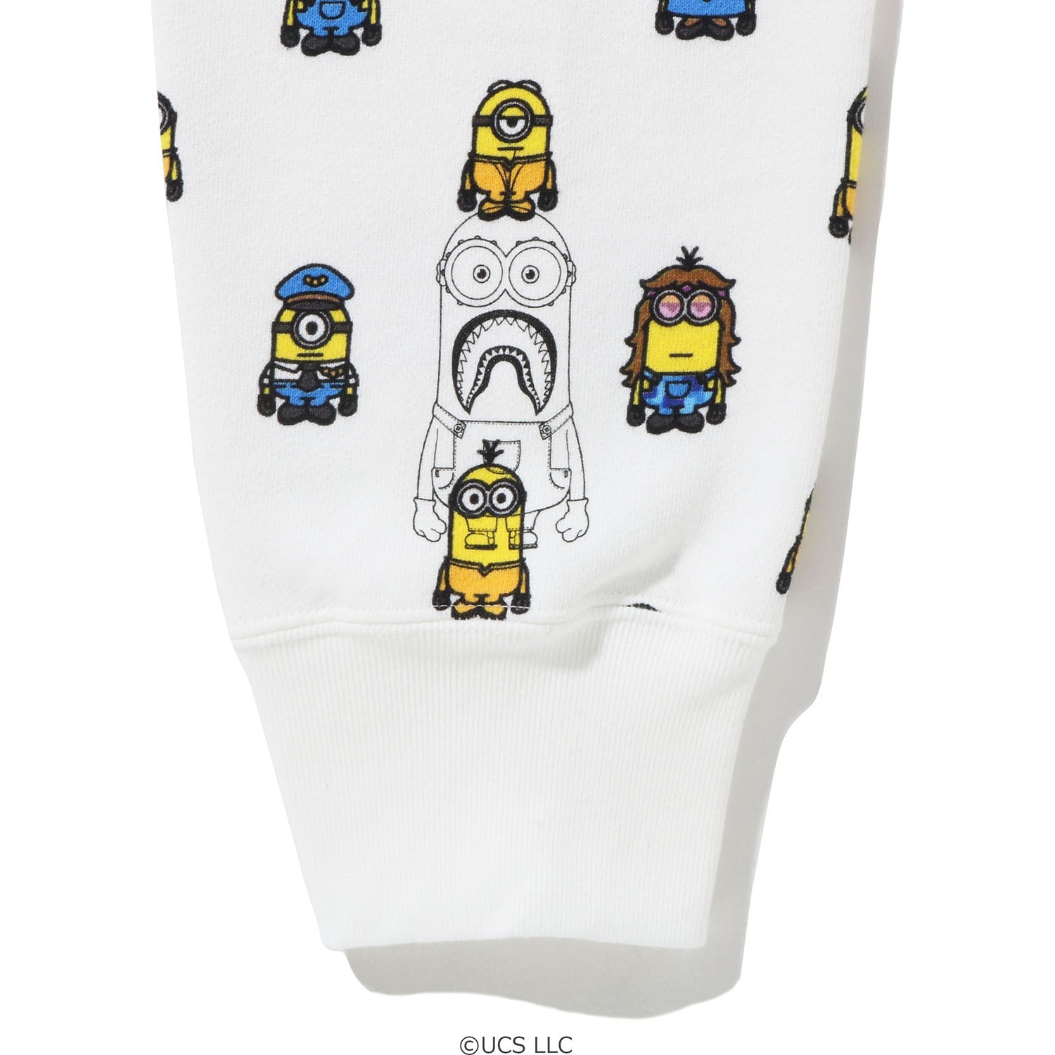 MINIONS SHARK FULL ZIP HOODIE MENS