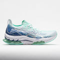 Women's Asics Gel-Kinsei Blast, White/Pure Silver, 7.5 B Medium