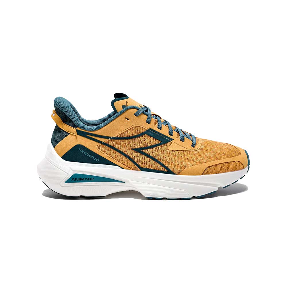 Men's Diadora Frequenza, Kumquat/Mediterranean, 10 D Medium