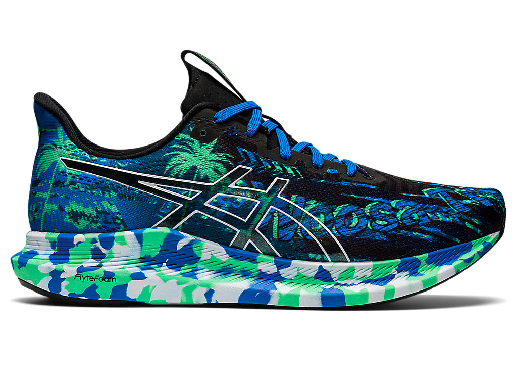 Men's Asics Noosa Tri 14, Black/White, 12 D Medium