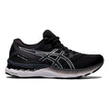 Women's Asics Gel-Nimbus 23, Black/White, 10 D Wide