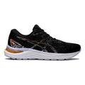Women's Asics Gel-Cumulus 23, Black/Sun Peach, 8 D Wide