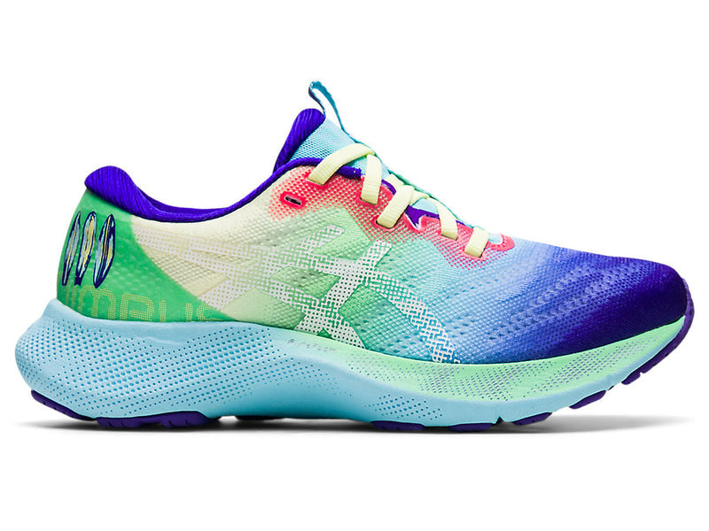 Women's Asics Gel-Nimbus Lite 2 Lam, Royal Azel/White, 10 B Medium