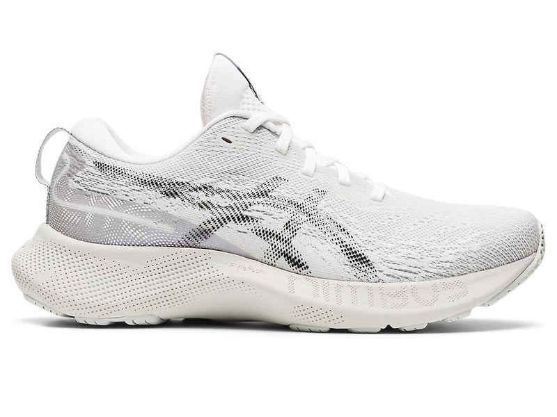 Men's Asics Gel-Nimbus Lite 3, White/Black, 10.5 D Medium