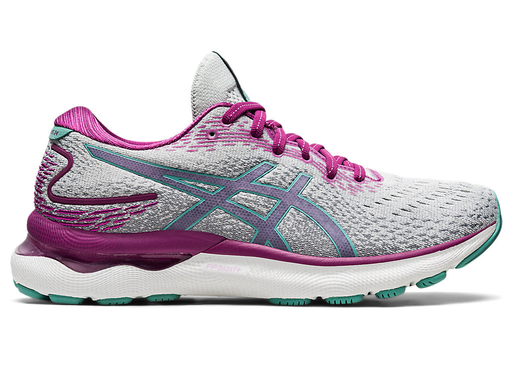 Women's Asics Gel-Nimbus 24, Polar Shade/Sage, 7.5 B Medium